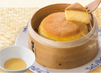 バーミヤン 台湾カステラあったか蒸篭蒸し