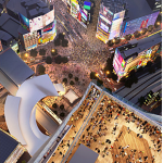 スクランブル交差点