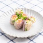 豆干絲の生春巻き