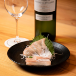 桜鱒の桜葉締め